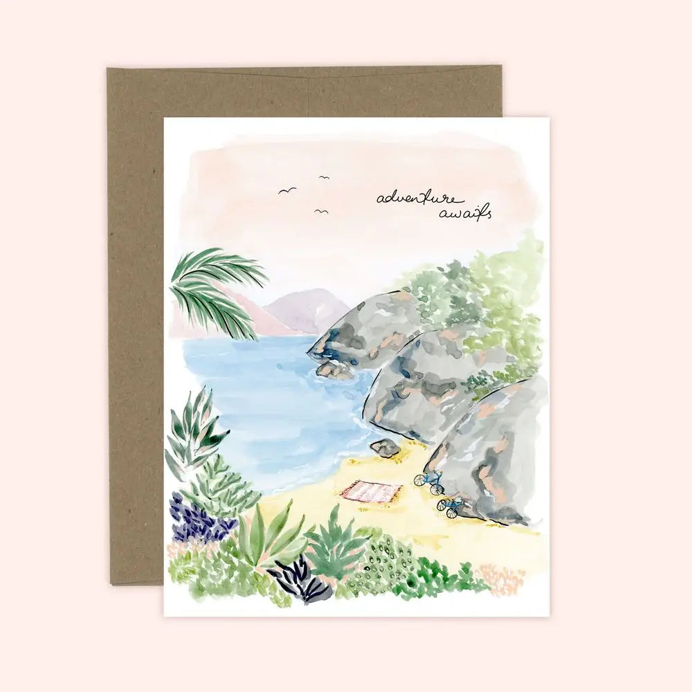 Greeting Card - Adventure Awaits