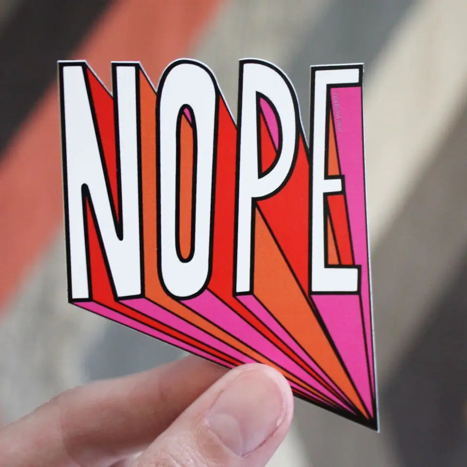 Sticker - Nope