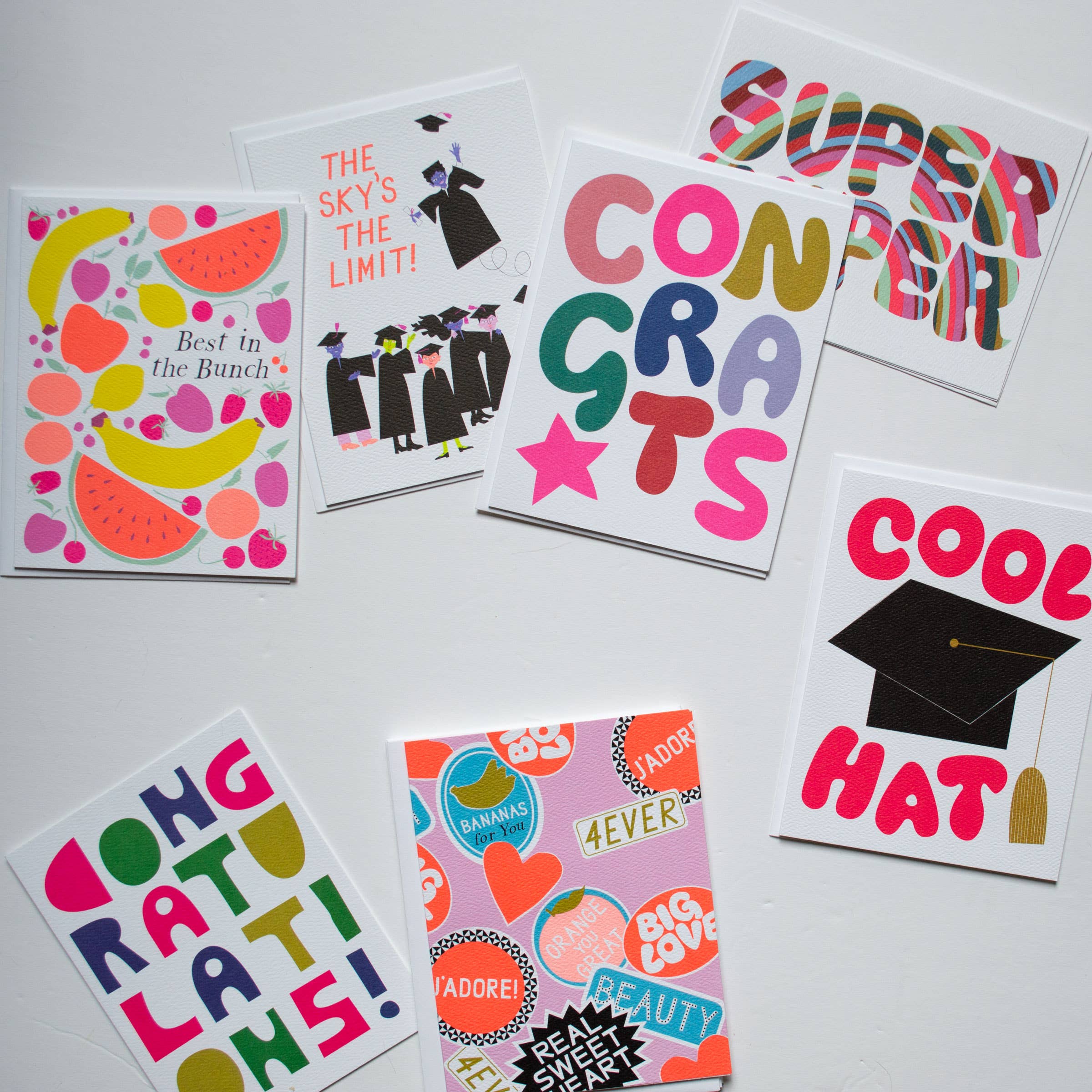 Greeting Card - Block Letter Congratulations