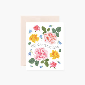 Botanica Paper Co. Greeting Card - Garden Congratulations