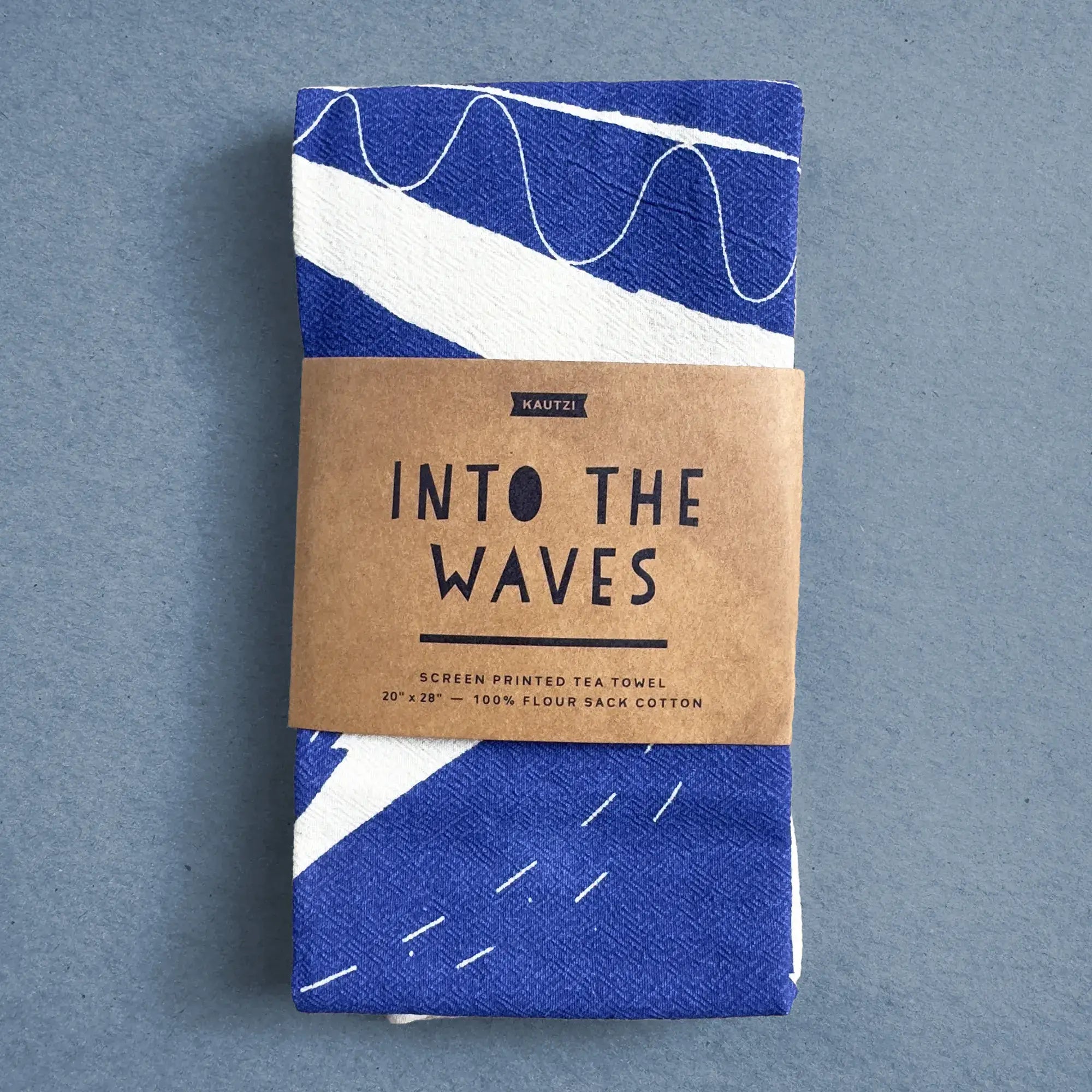 Tea Towel - Into the Waves