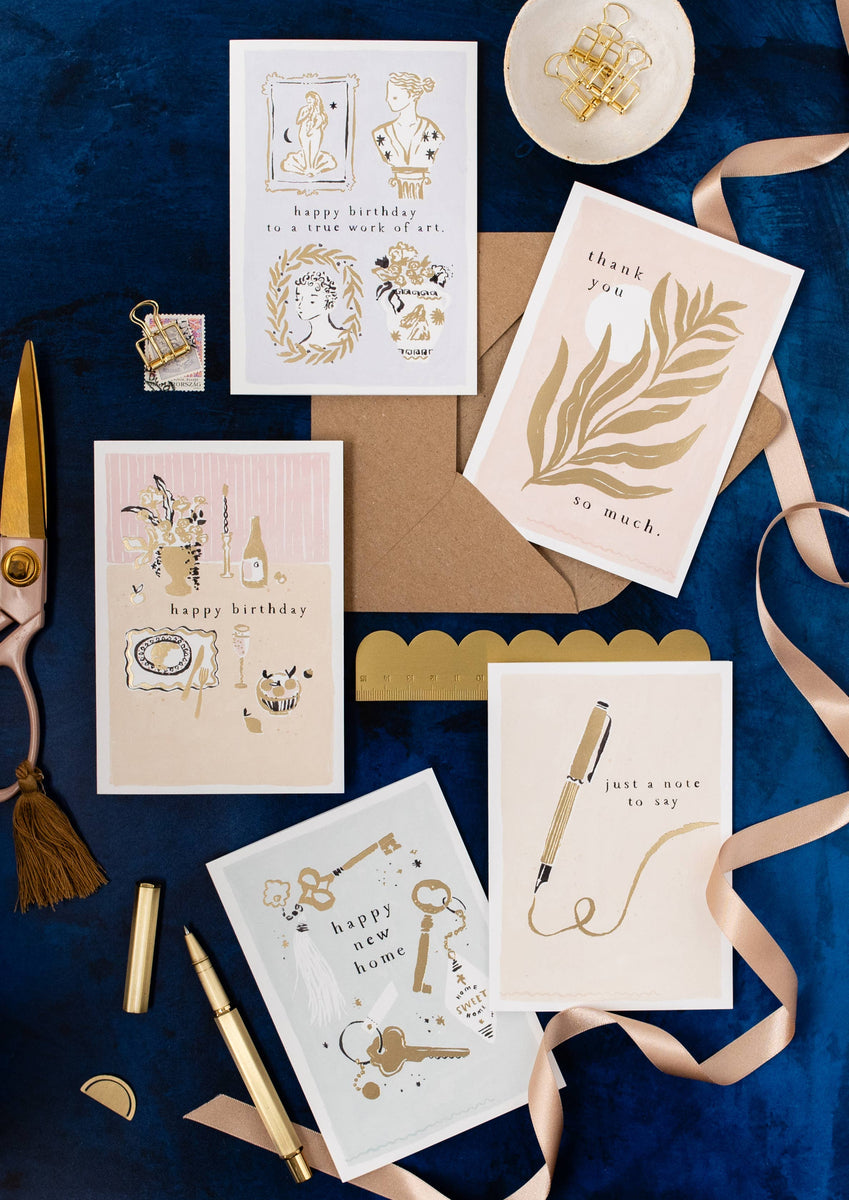 Greeting Card - Keys New Home – Duly Noted Stationery