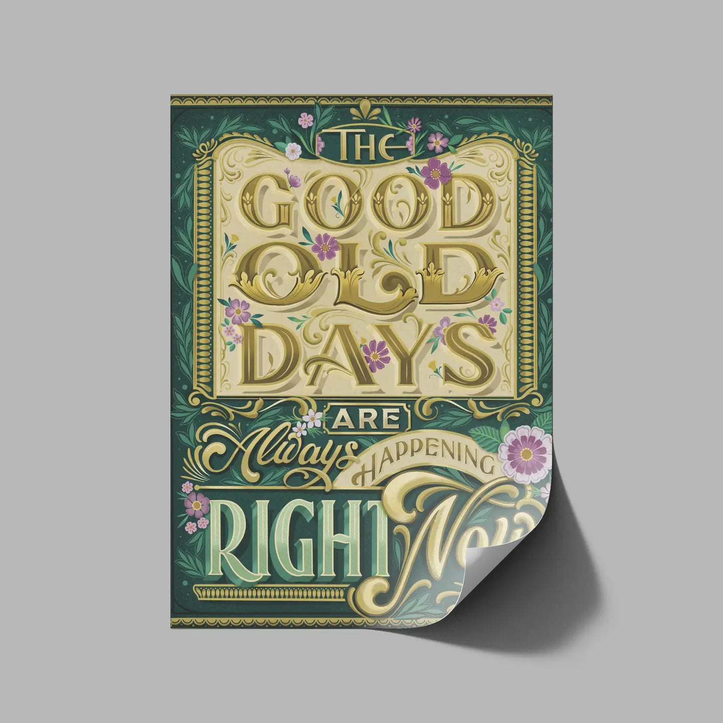 Art Print - The Good Old Days 11 x 14