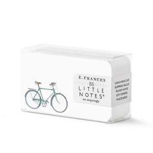 E Frances Boxed Little Notes - Bicycle