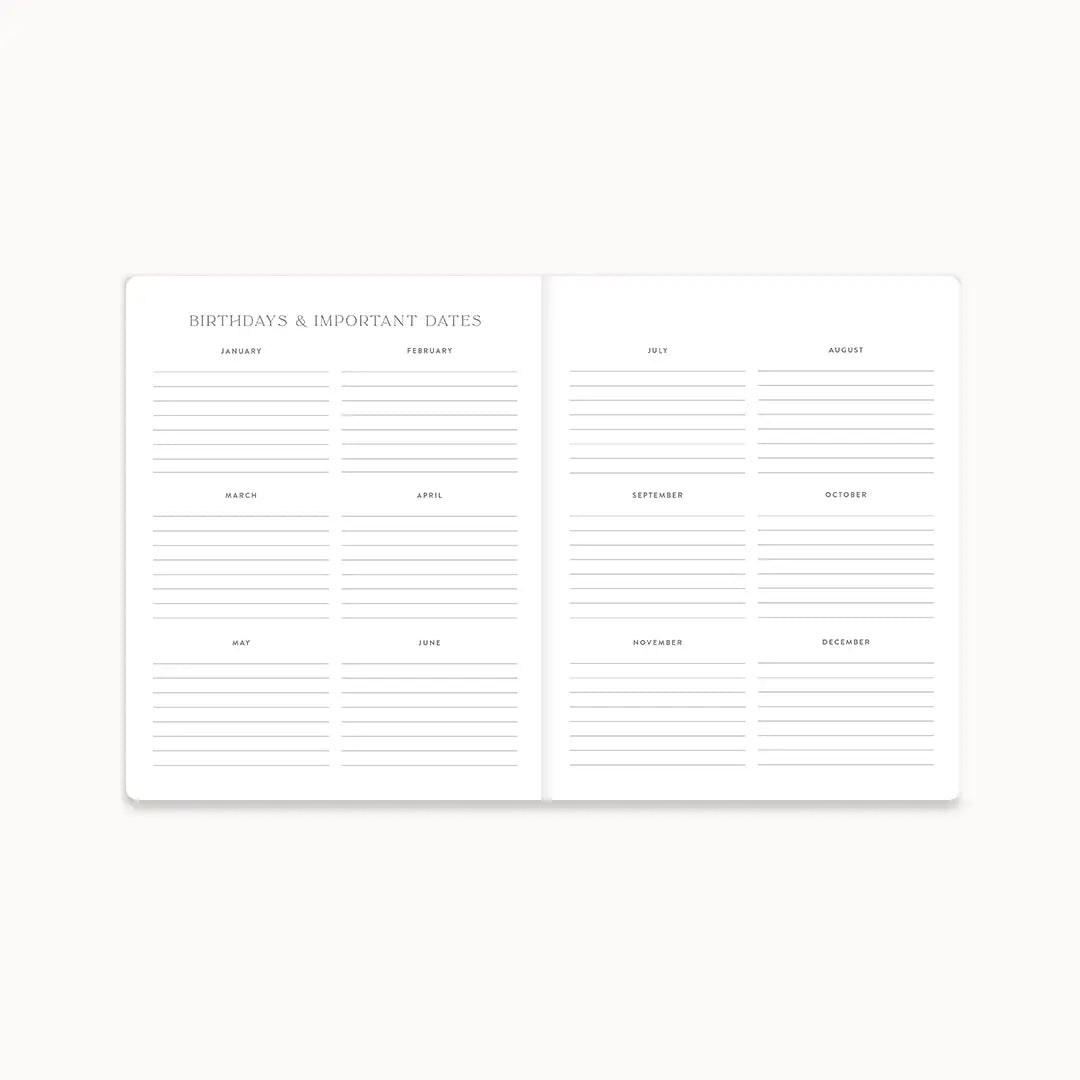 2026 Monthly Planner - Sunpetal