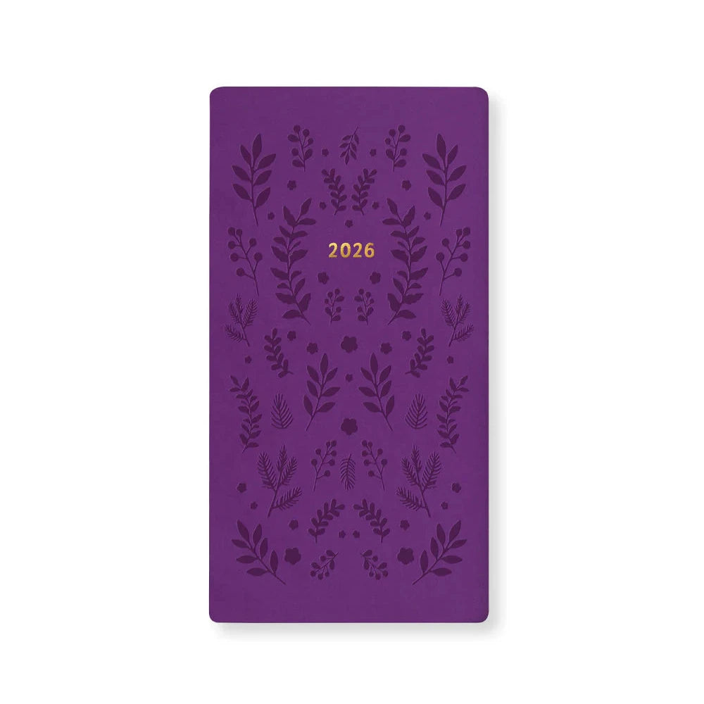 2026 Slim Woodland Planner - Purple