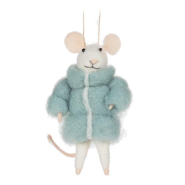 Ornament - Mouse in Parka