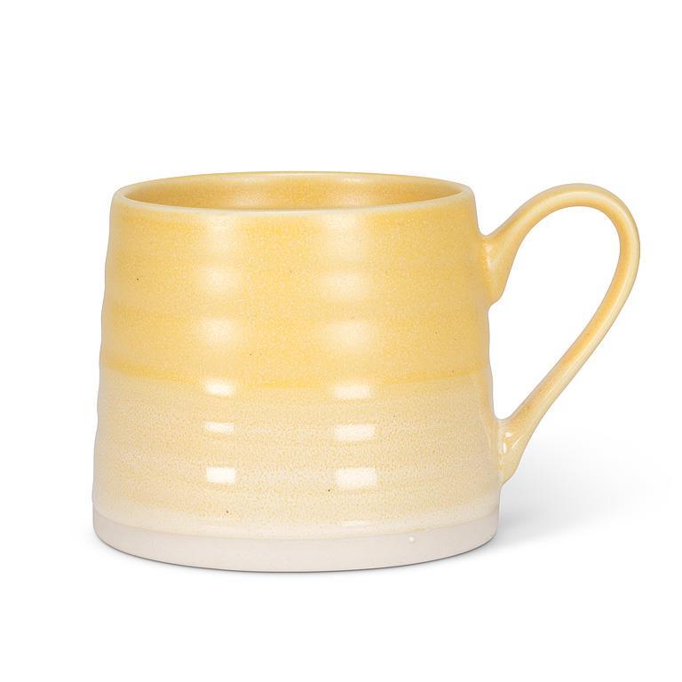Ridged Mug - Yellow