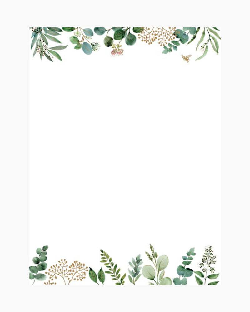 Letter-Perfect Stationery - Eucalyptus