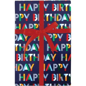 Roll Wrap - Bold Birthday