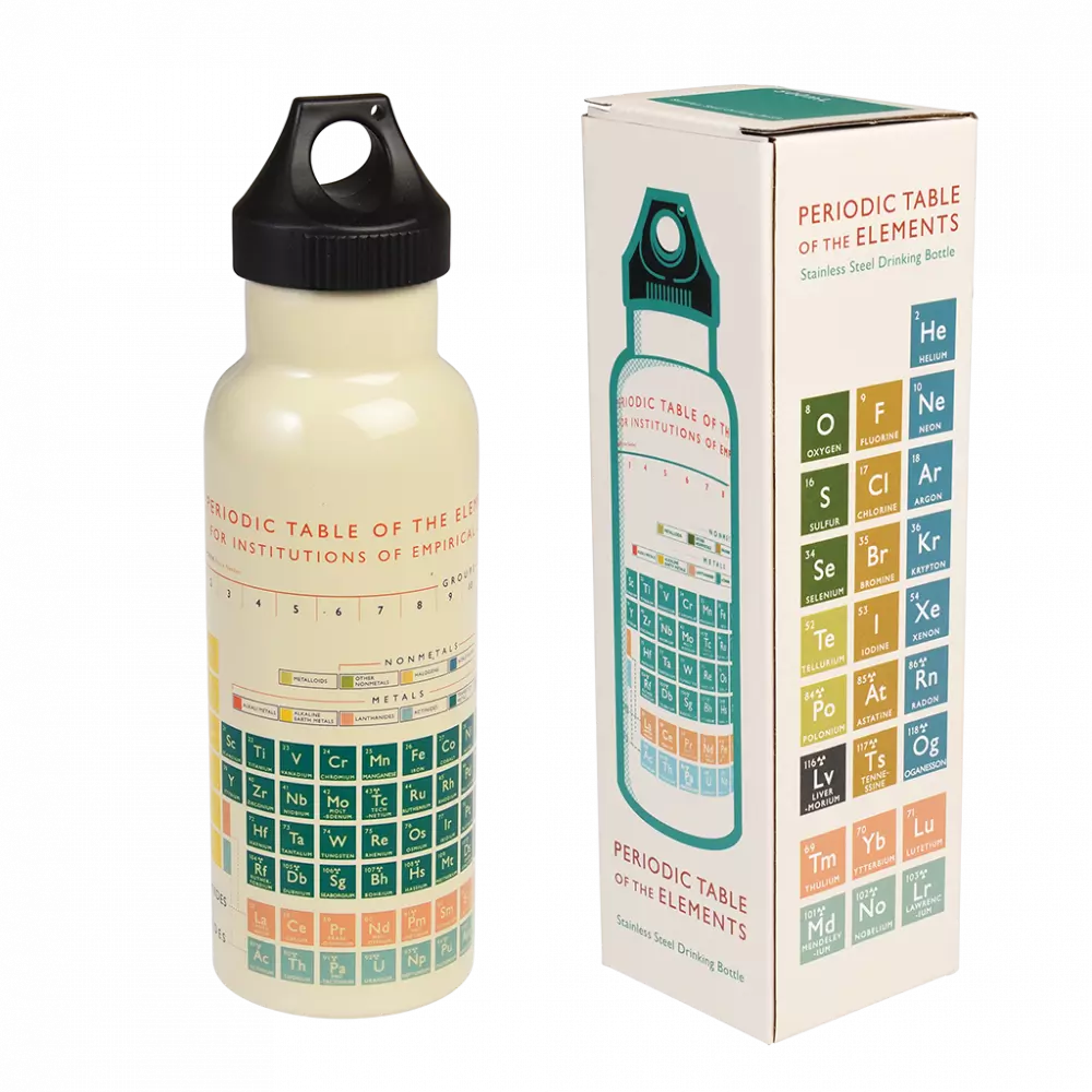 Stainless Steel Water Bottle - Periodic Table