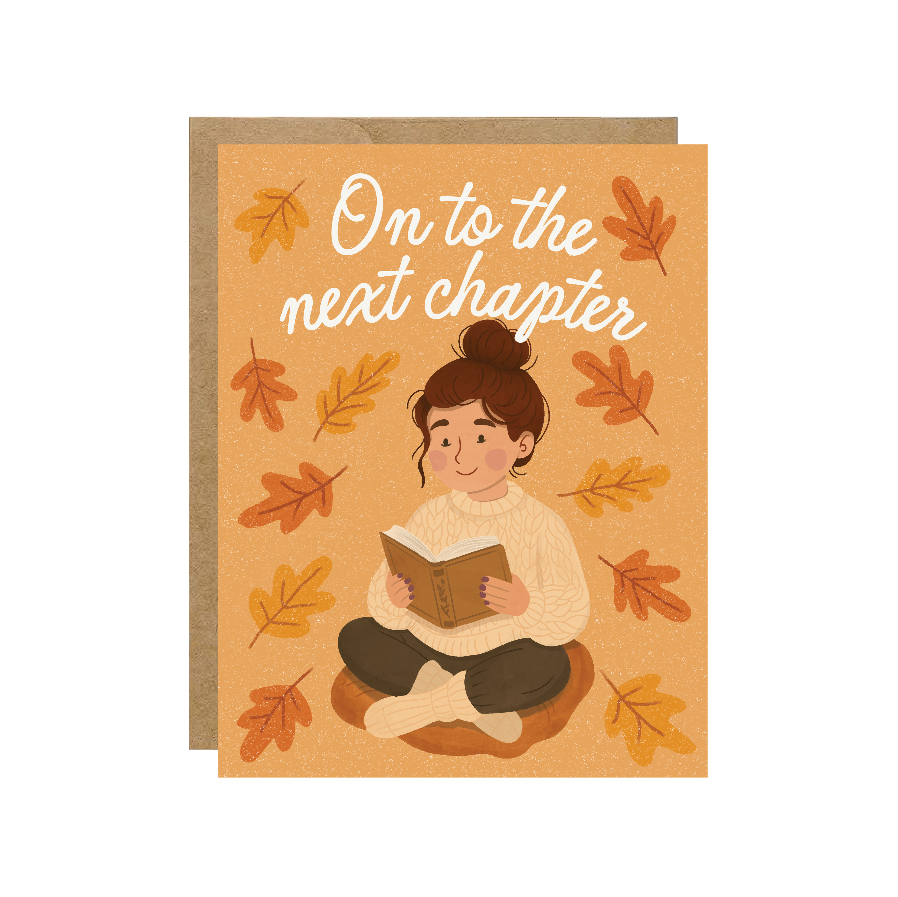 Greeting Card - On To The Next Chapter