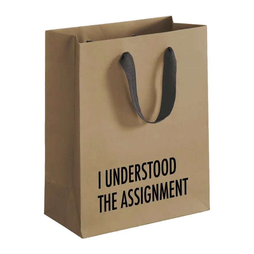 Gift Bag Medium - Understood Assignment