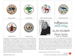Indigenous Collection Boxed Notes - Alan Syliboy Drum Series
