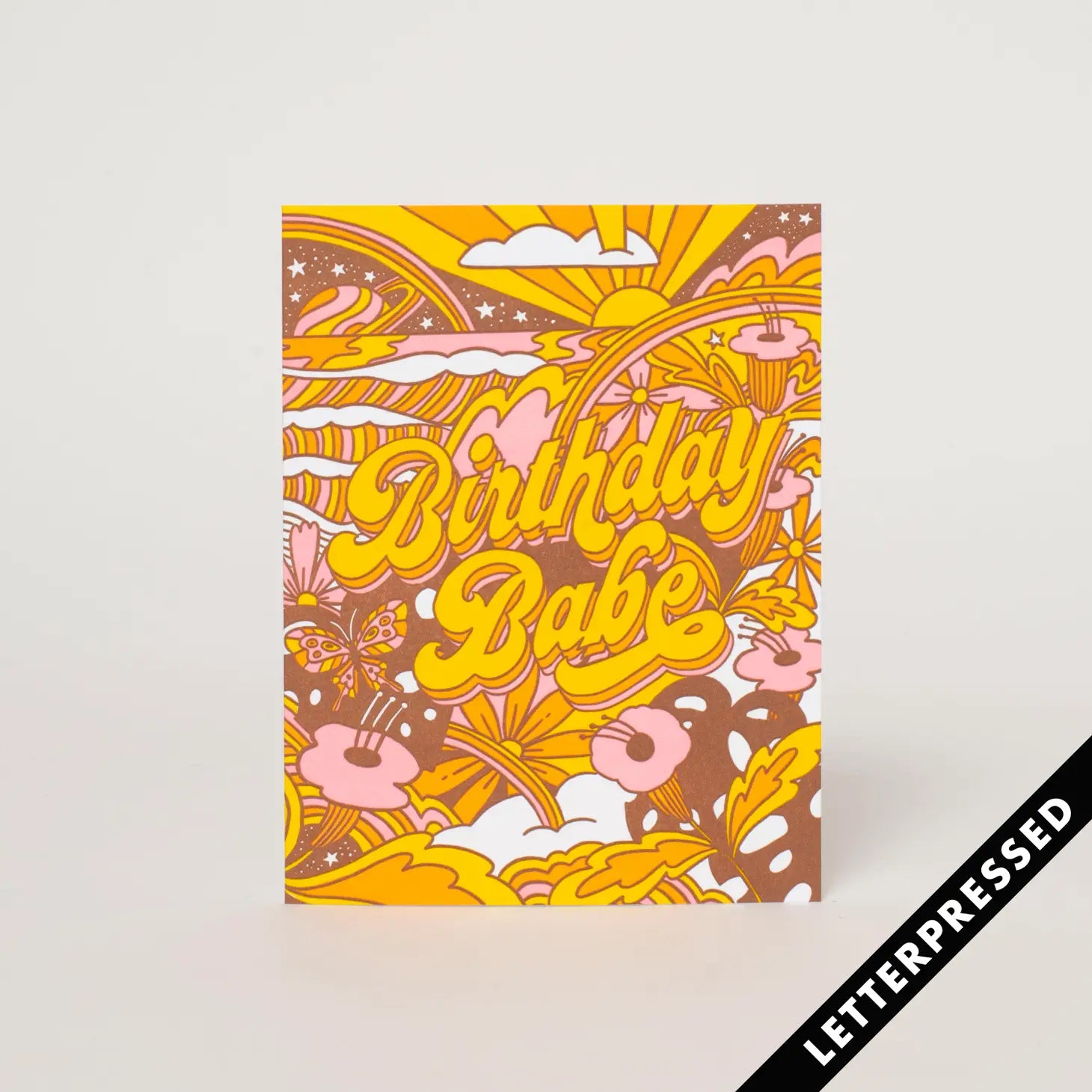 Egg Press Greeting Card - Birthday Babe