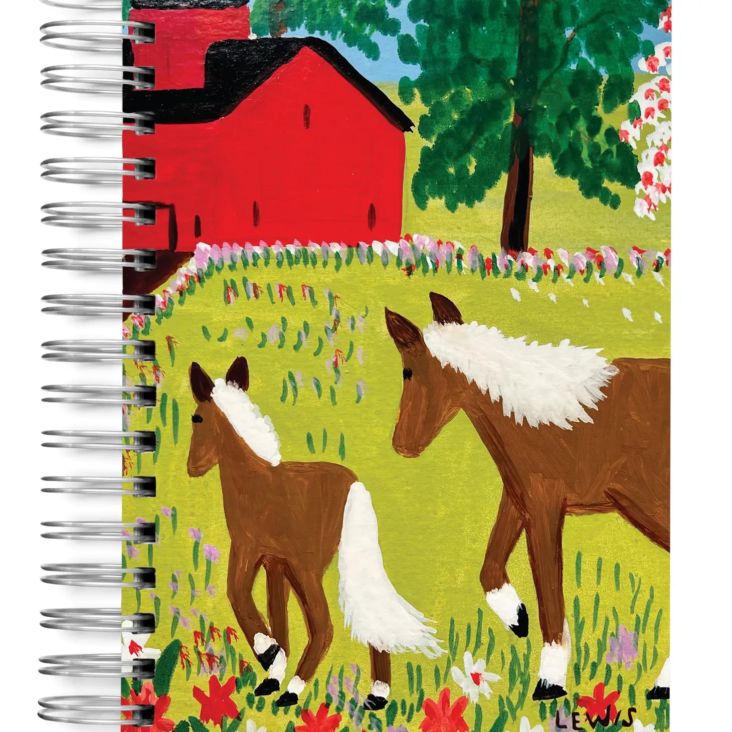 Notebook - Maud Lewis Ponies