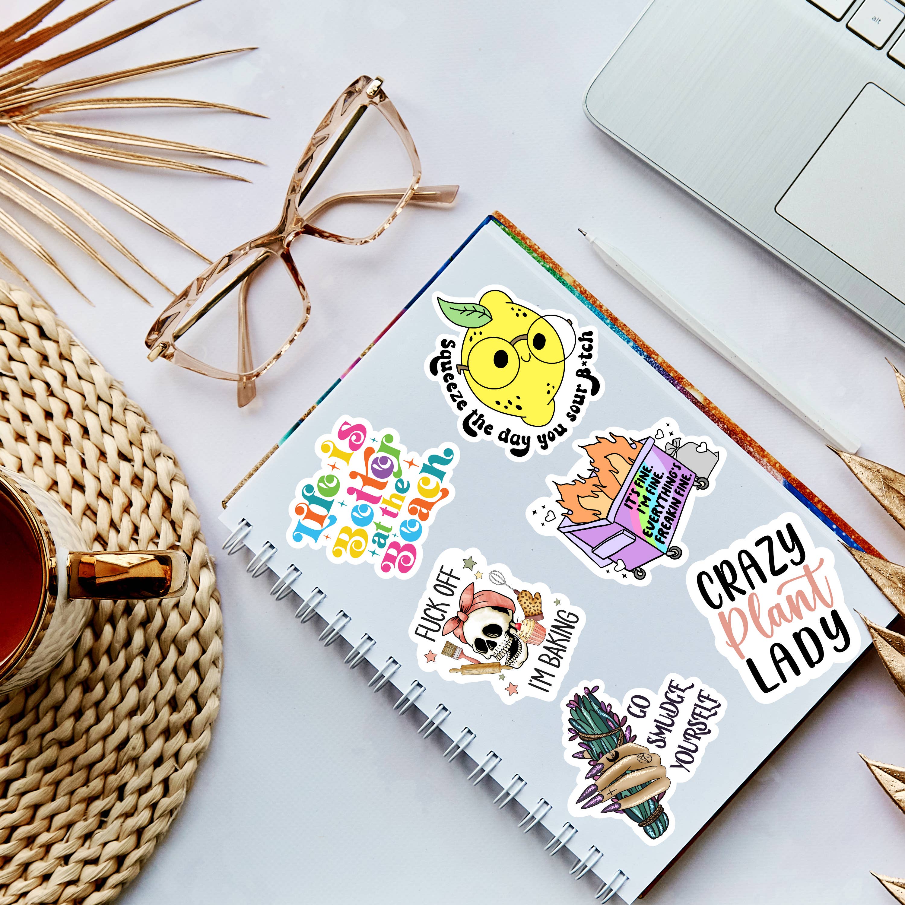 Sticker - Hot Mess Express – Duly Noted Stationery