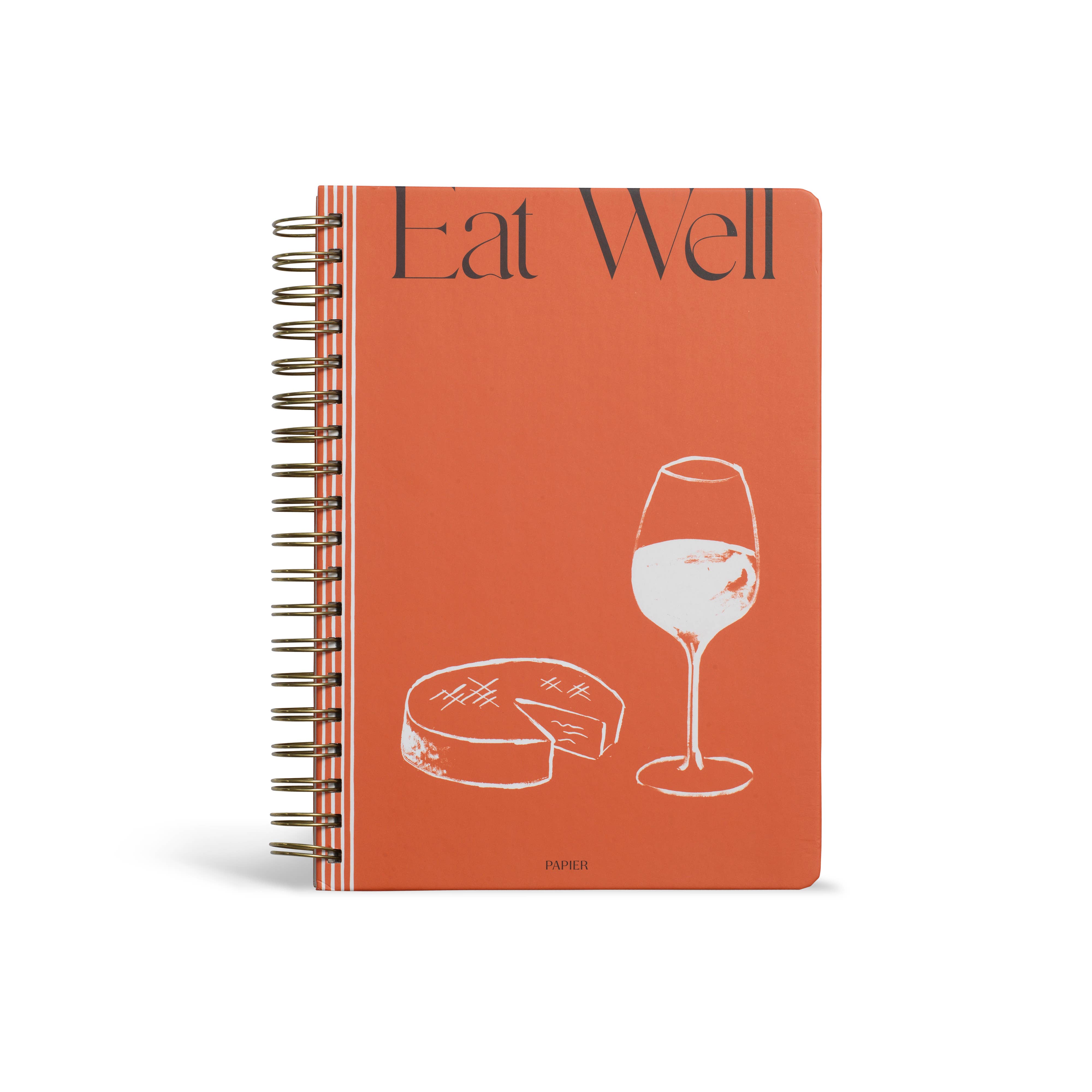 Guided Recipe Journal - Eat Well Hardcover B5
