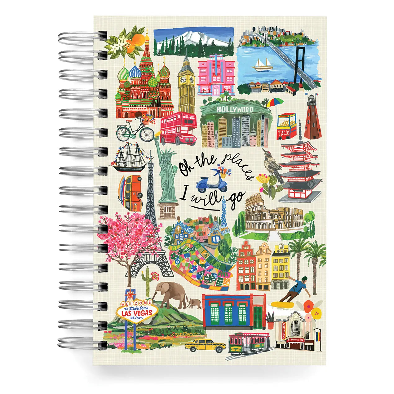 Notebook - Oh The Places I Will Go