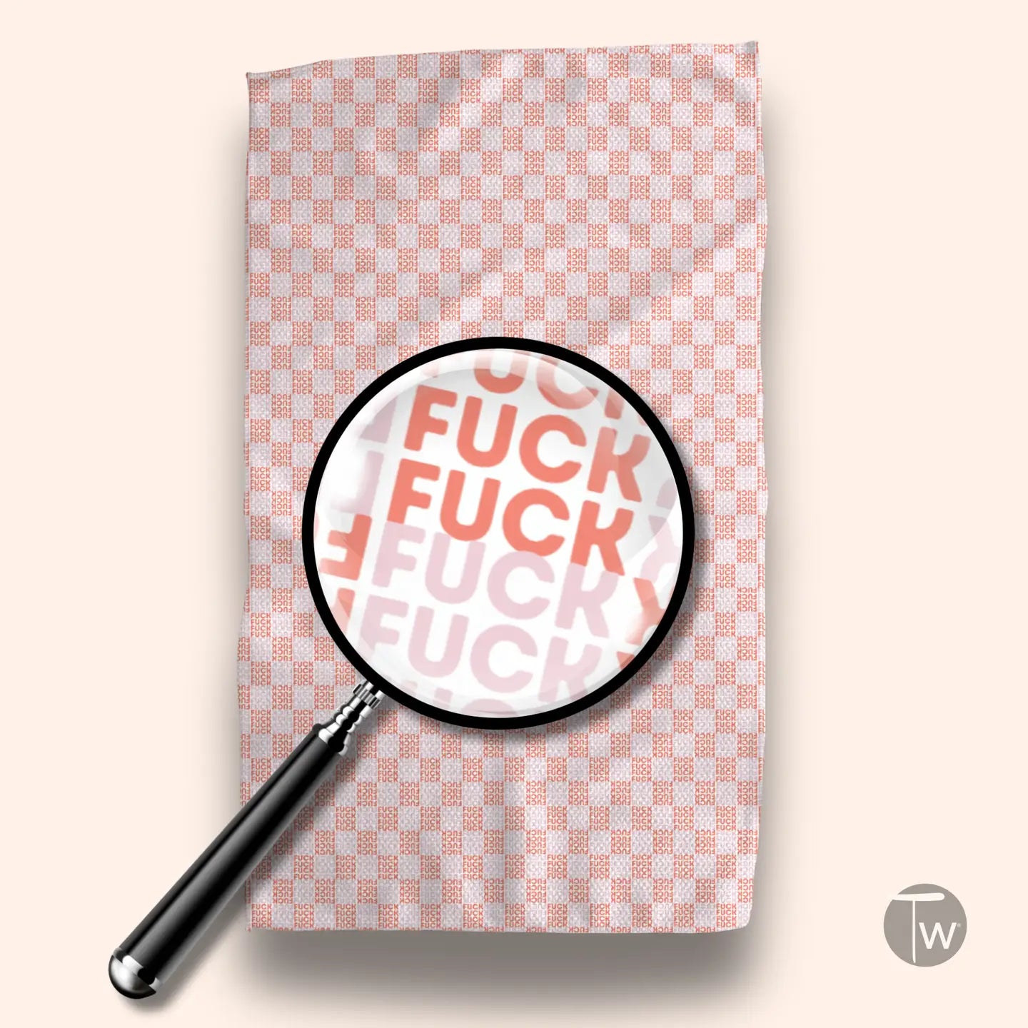 Twisted Wares Tea Towel - Sunkissed