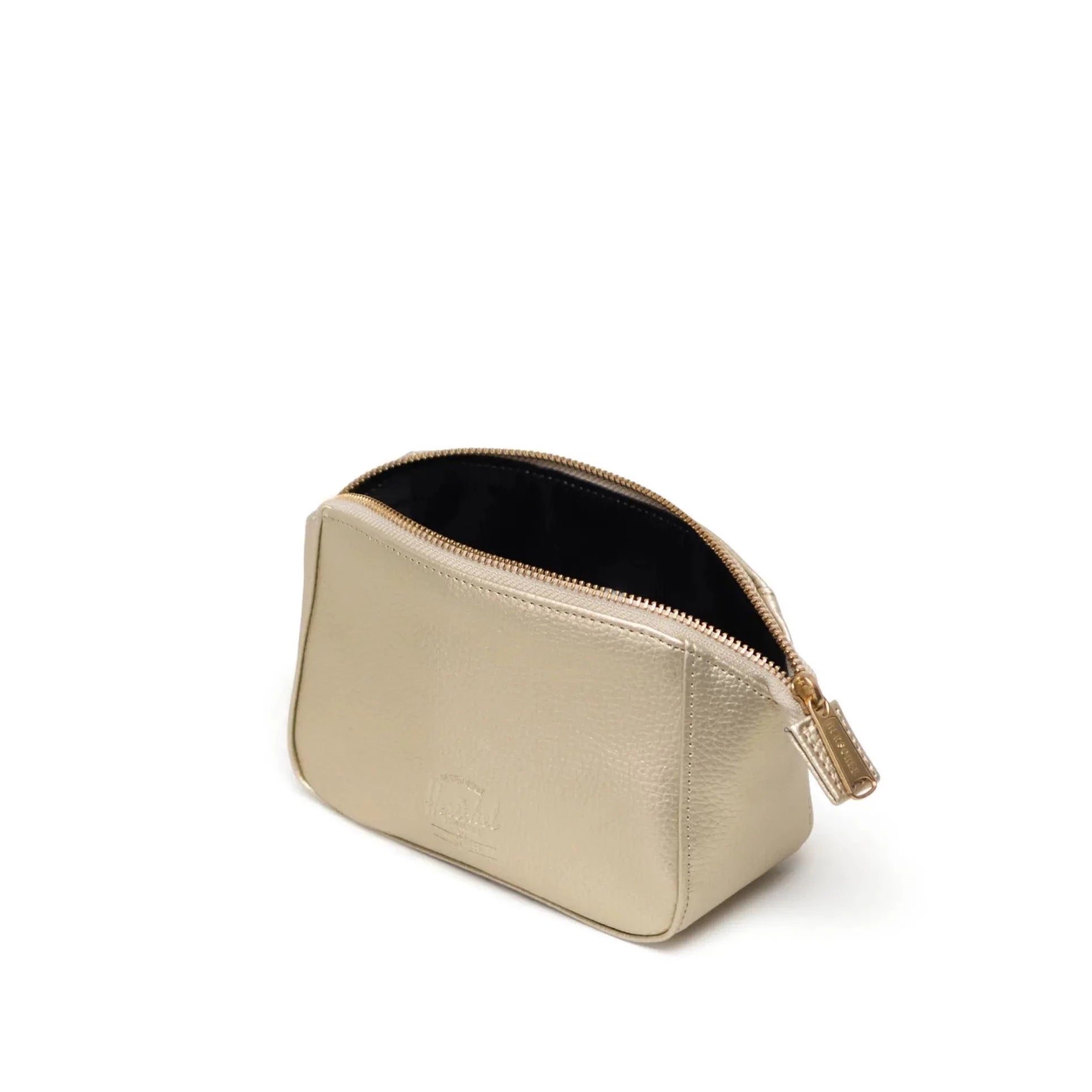 Herschel Milan Vegan Leather Small Toiletry Bag - Gold