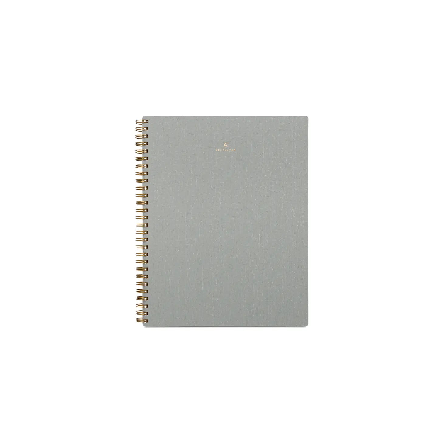 Appointed Coiled Workbook Lined - Dove Grey