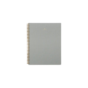 Appointed Coiled Workbook Lined - Dove Grey