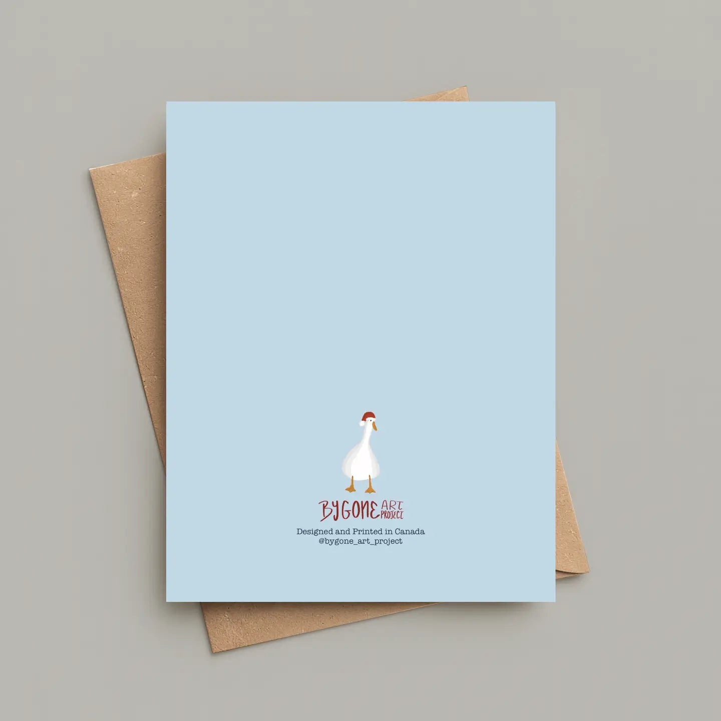 Bygone Art Project Greeting Card - Holiday Geese