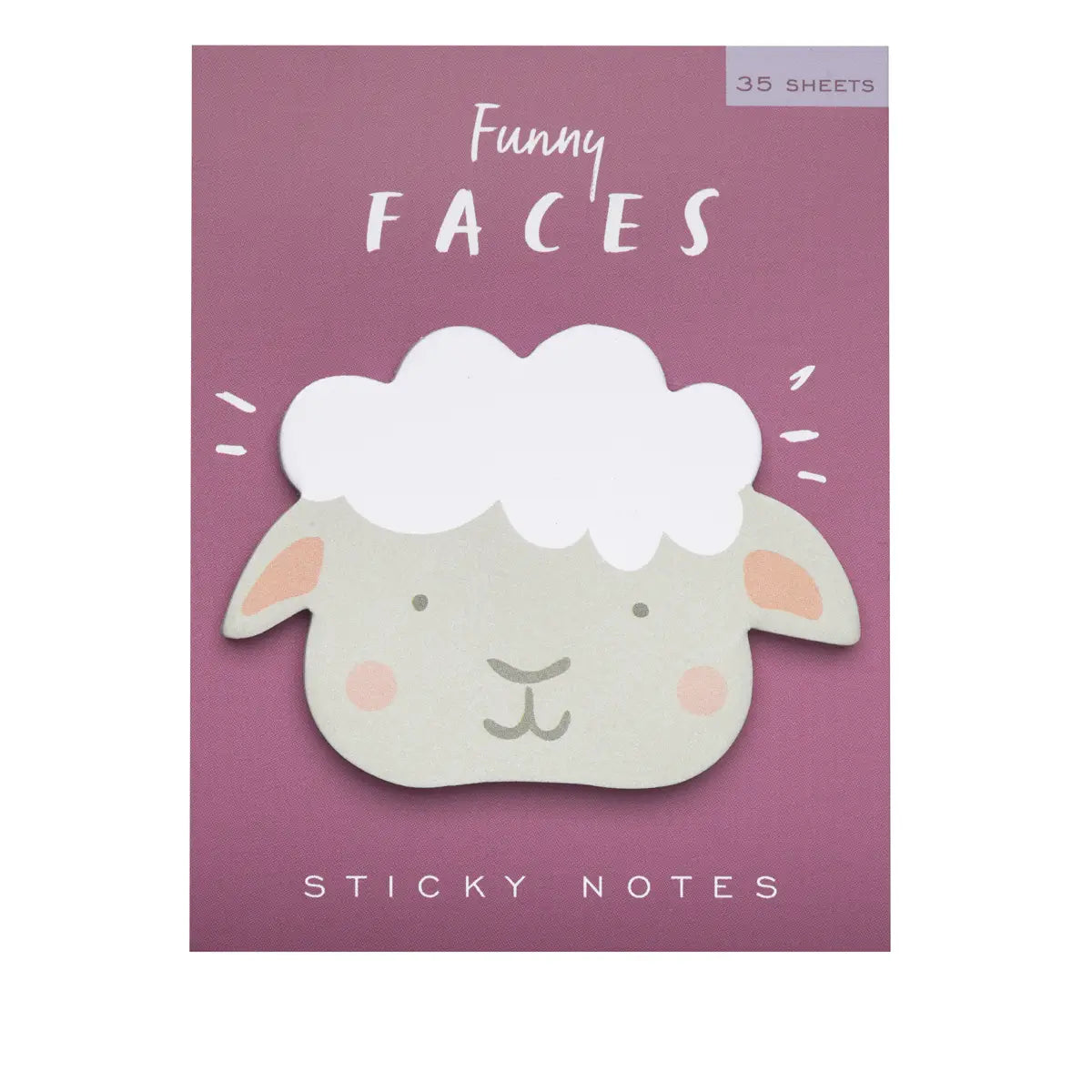 Sticky Notes - Funny Faces Sheep