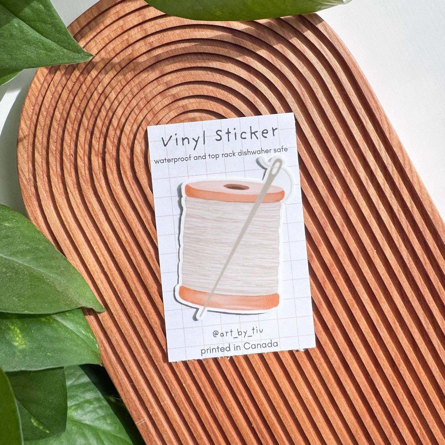 Sticker - Needle & Thread – Duly Noted Stationery