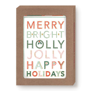 Biely & Shoaf Boxed Notes - Holly Jolly
