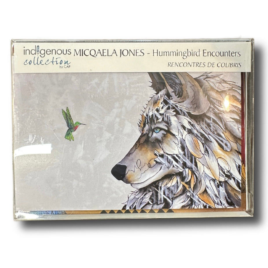 Indigenous Collection Micqaela Jones Boxed Notes - Hummingbird Encounters