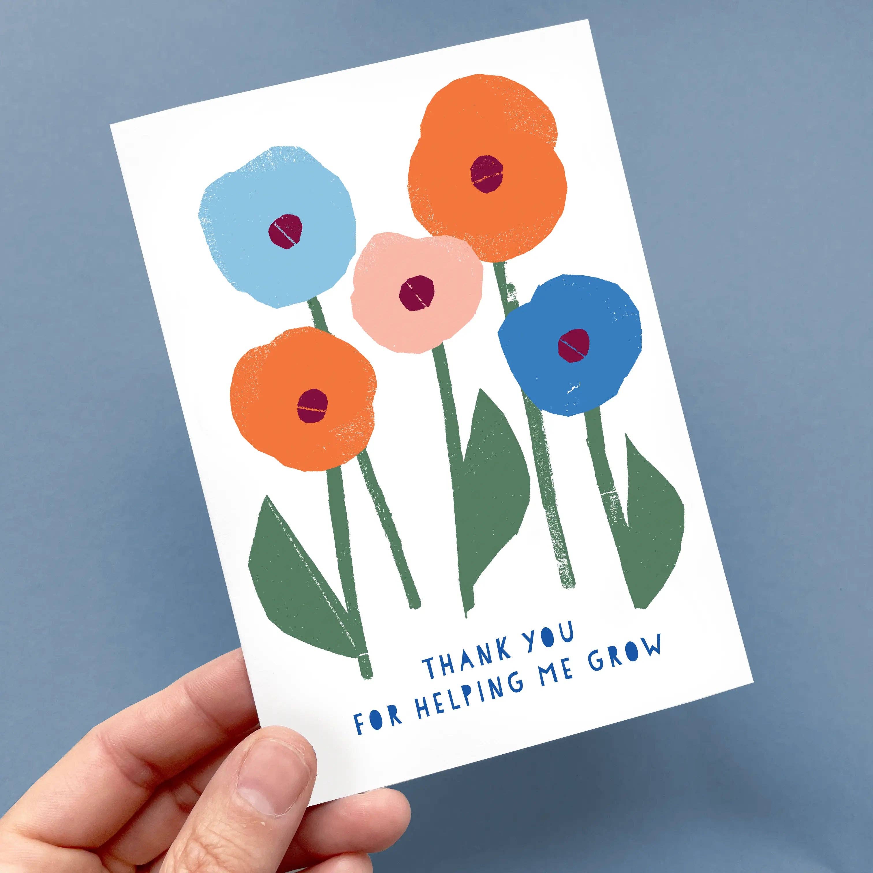 Greeting Card - Helping me Grow