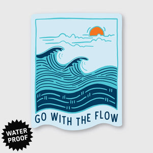 Sticker - Go With The Flow