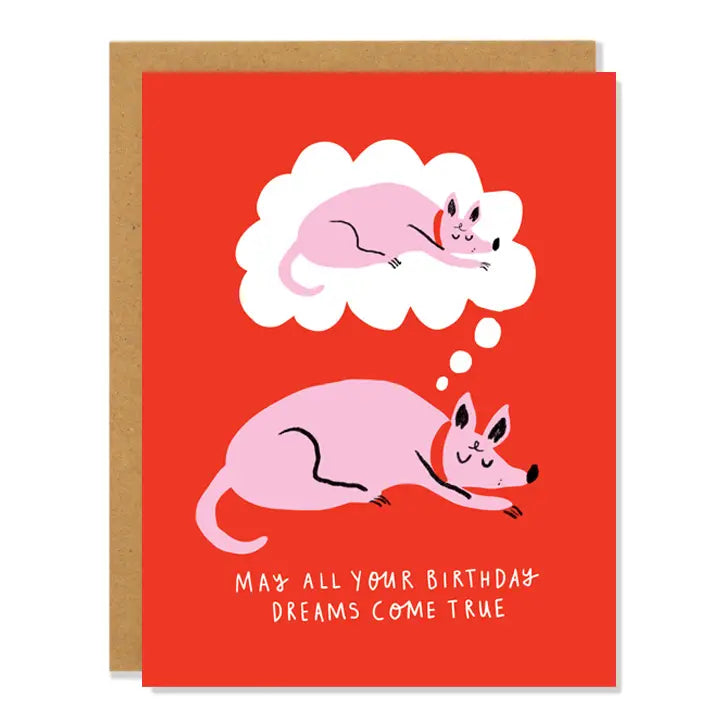 Badger & Burke Greeting Card - Dream Birthday