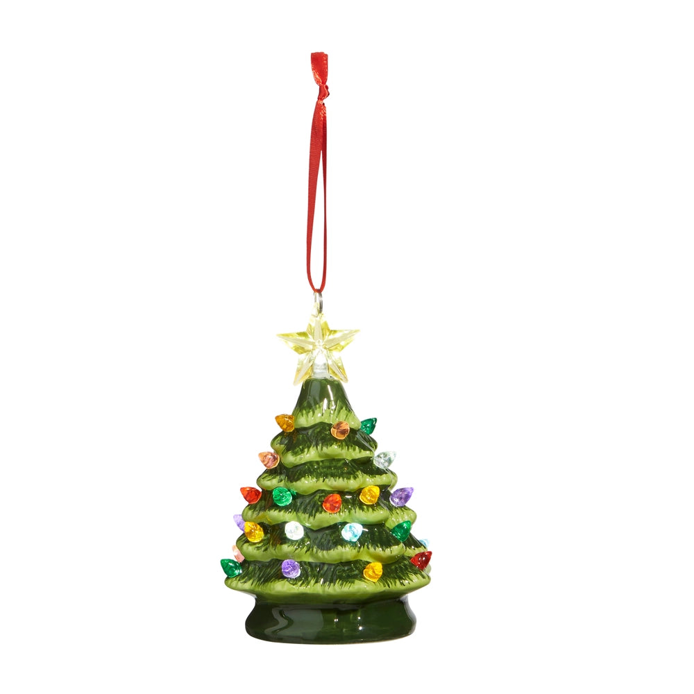 Ornament - Green Light Up Tree