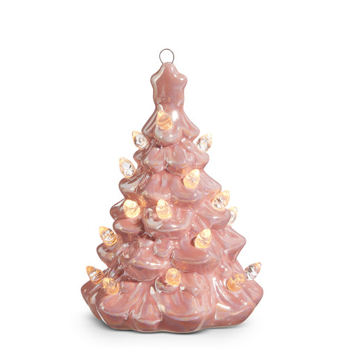 Ornament - Pink Light Up Tree
