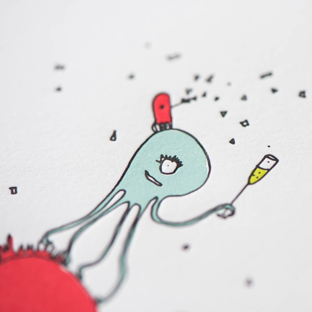 Greeting Card - Congrats Monster