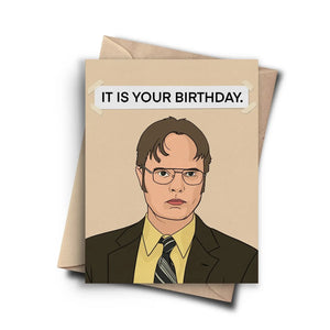Greeting Card - Dwight Birthday