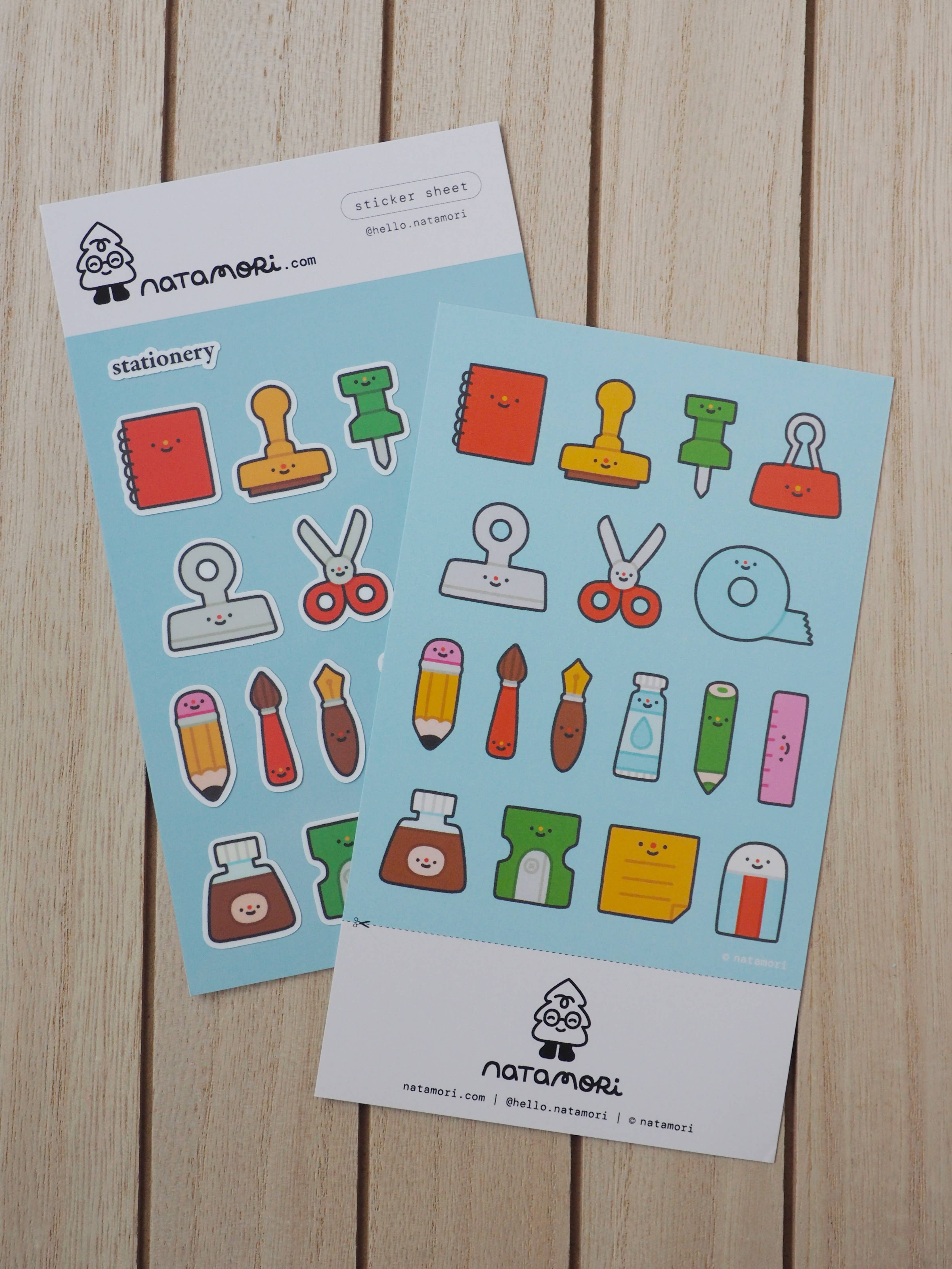Sticker Sheet - Stationery – Duly Noted Stationery