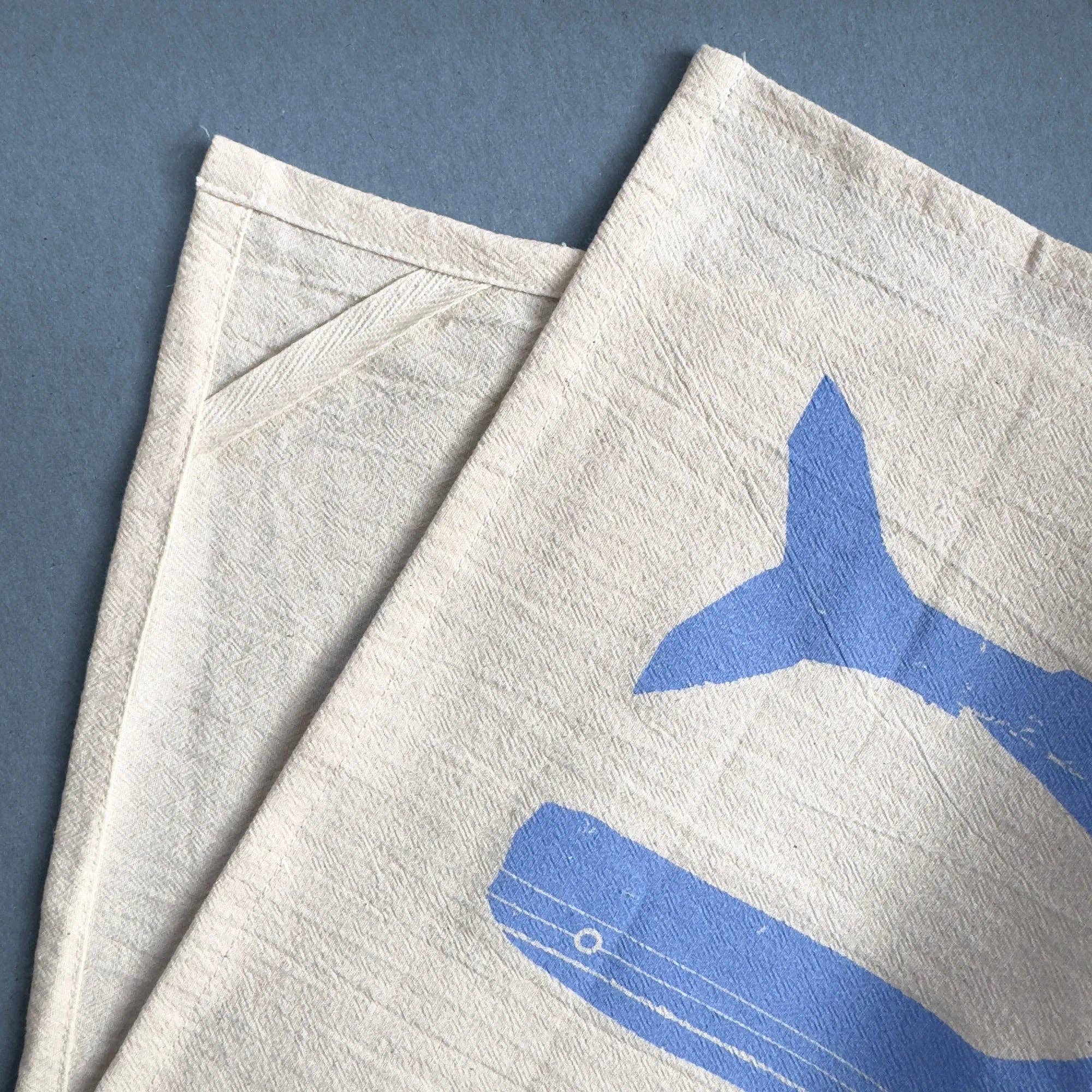 Tea Towel - Singing Whales