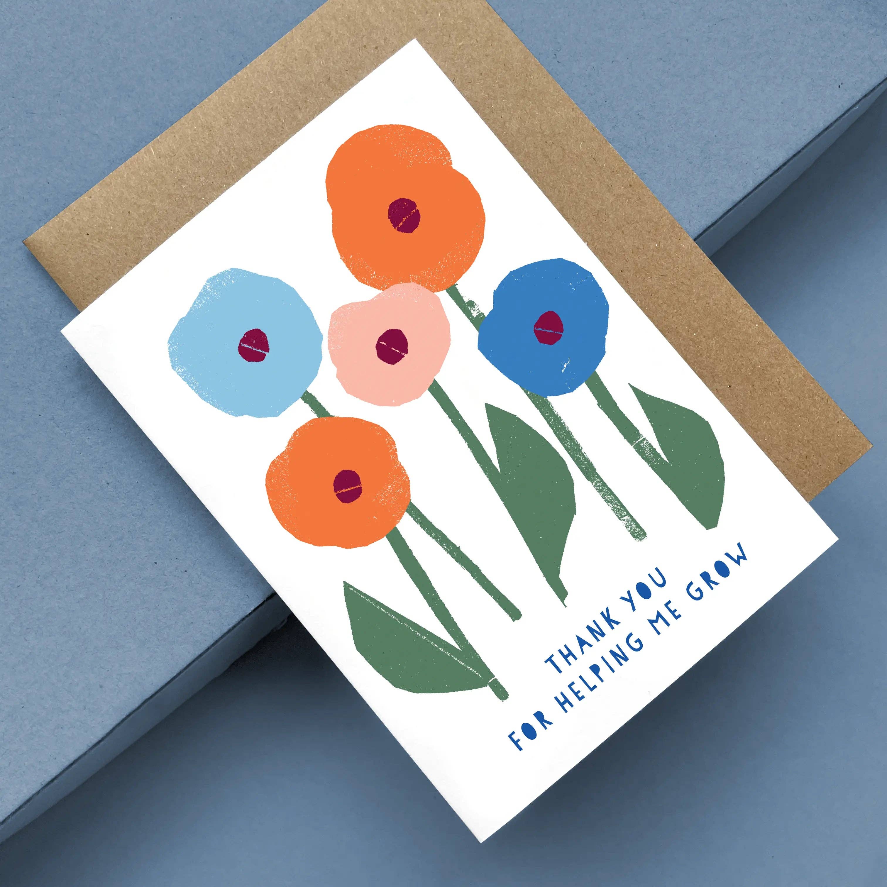 Greeting Card - Helping me Grow