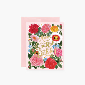 Botanica Paper Co. Greeting Card - Beautiful Birthday