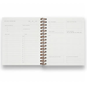 Undated Daily Overview Planner - Light Sage
