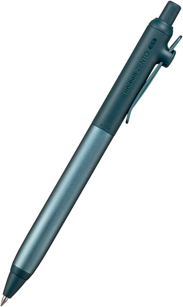 Uni-Ball ZENTO AL Flow Gel Rollerball Pen - Jade .5