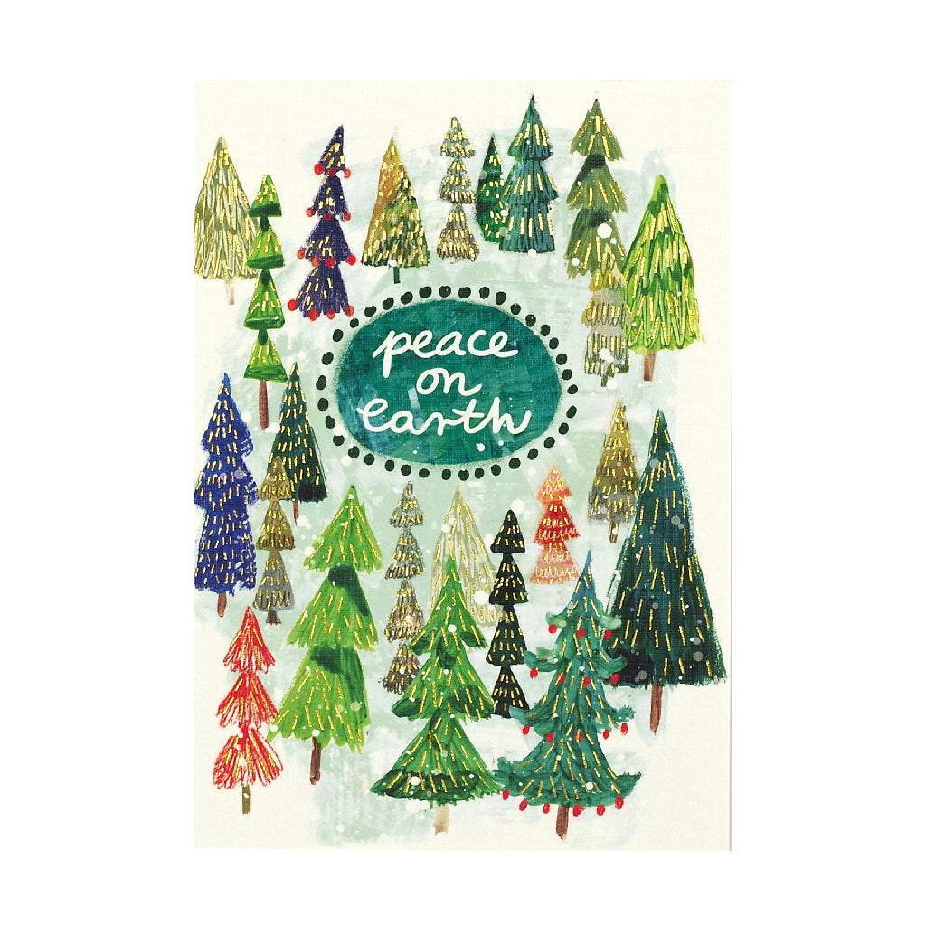 Peter Pauper Press Small Boxed Holiday Notes - Festival of Trees
