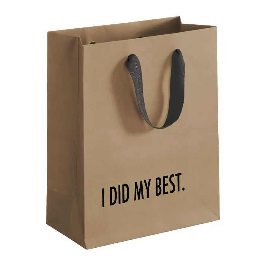 Gift Bag Medium - Did My Best
