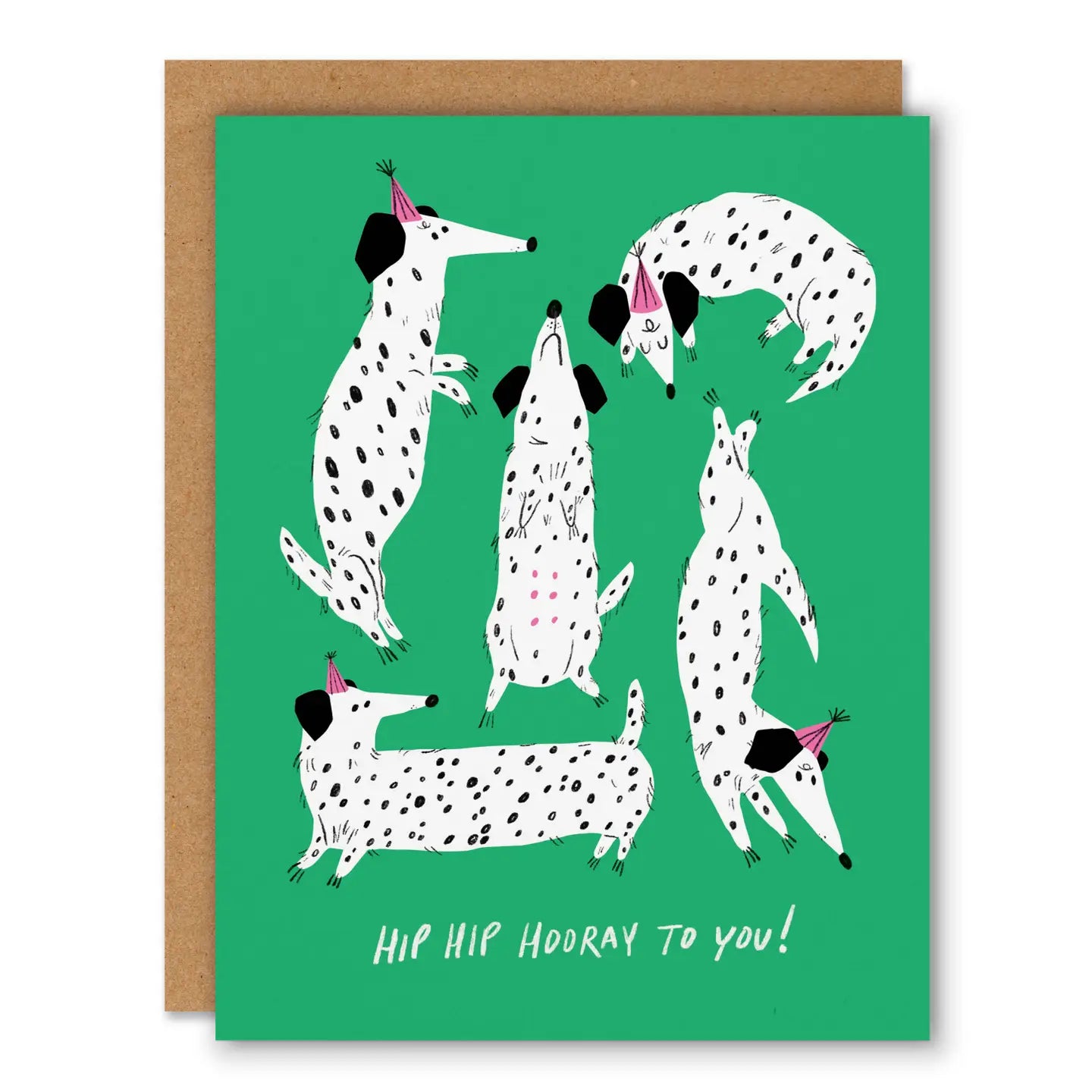 Badger & Burke Greeting Card - Hip Hip Hooray