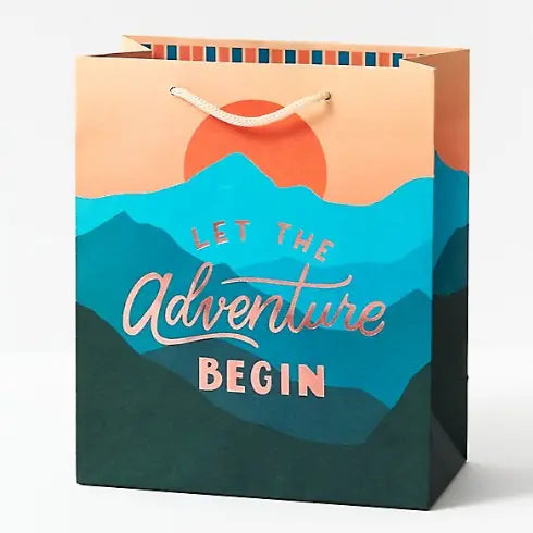 Gift Bag Medium - Let The Adventure Begin