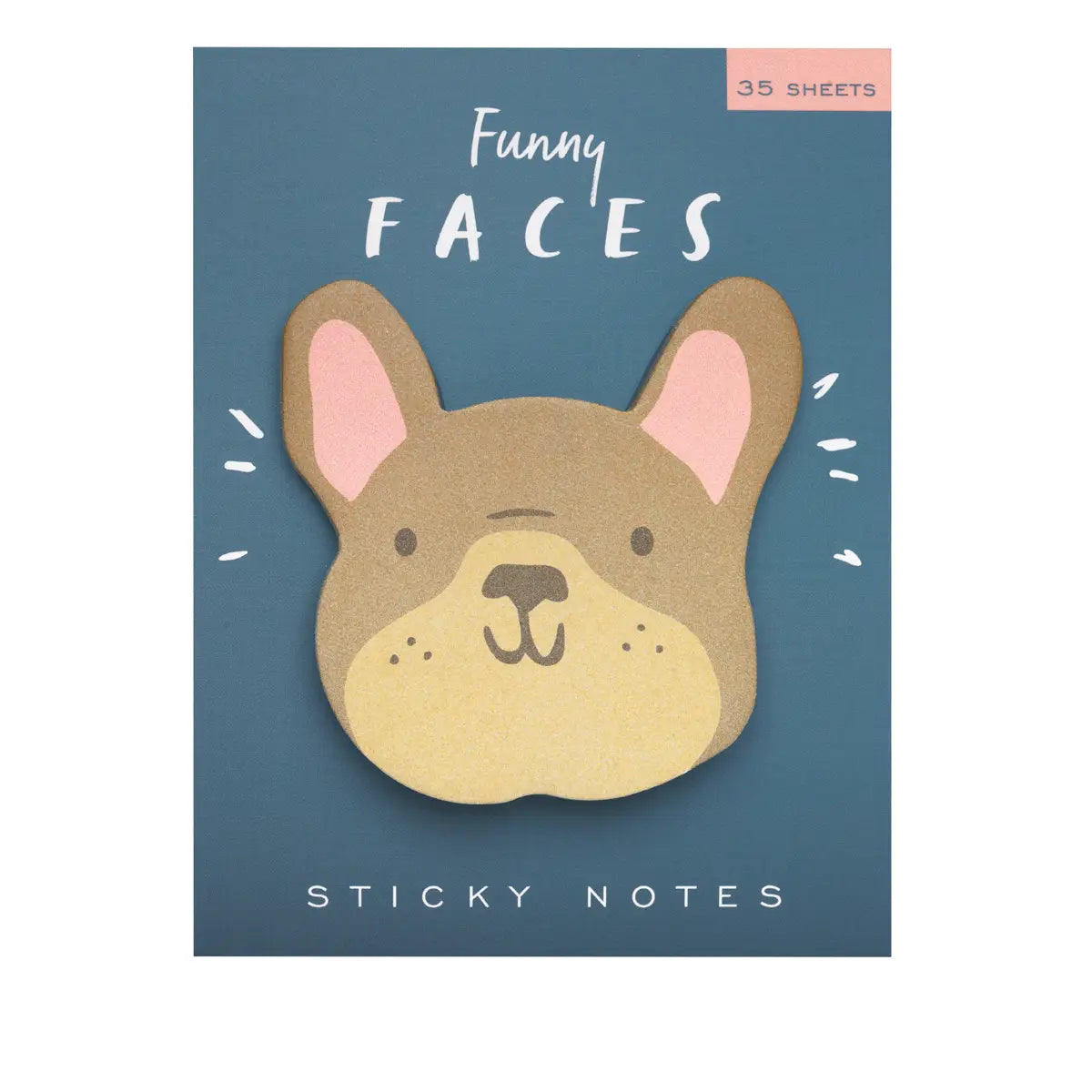 Sticky Notes - Funny Faces French Bulldog